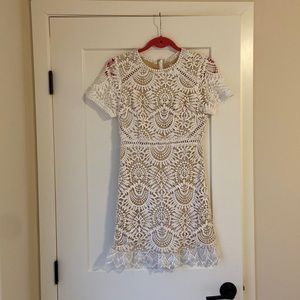 Altar’s state mini lace dress